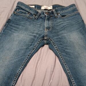 Hollister Blue Denim Jeans - Skinny Fit